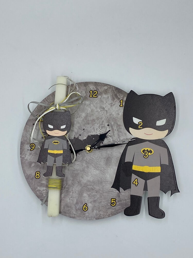 Πασχαλινή Λαμπάδα Batman με Ρολόι